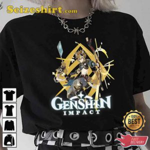 Genshin Impact Gorou Unisex T-Shirt Gift For Anime Lover 1