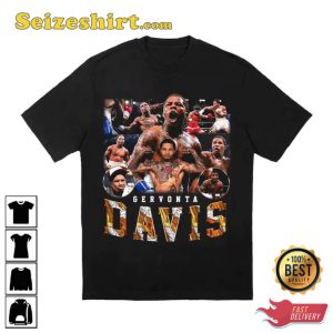 Gervonta Davis Tank Boxing Sports T Shirt For Fans