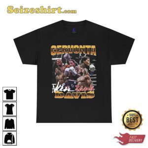 Gervonta Tank Davis Professional Boxer Graphic T-Shirt For Fans