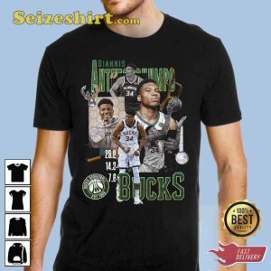 Giannis Antetokounmpo Vintage Unisex Basketball T Shirt