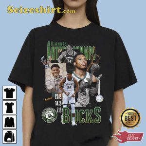Giannis Antetokounmpo Vintage Unisex Basketball T Shirt