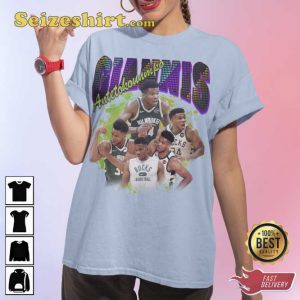 Giannis Antetokounmpo Milwaukee Bucks Basketball Unisex Shirt