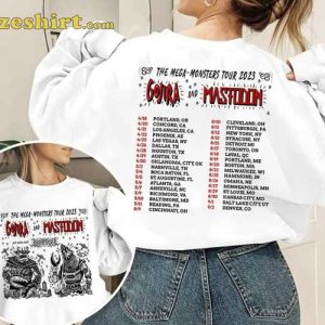 Gojira The Mega Monsters Tour 2023 Music Concert Shirt