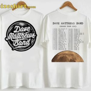 Graphic Dave Matthews Band Summer Tour 2023 Shirt