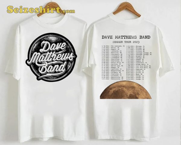 Graphic Dave Matthews Band Summer Tour 2023 Shirt