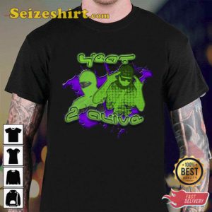 Green Purple Yeat 2 Alive Unisex T-Shirt Gift For Fan