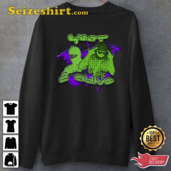 Green Purple Yeat 2 Alive Unisex T-Shirt Gift For Fan