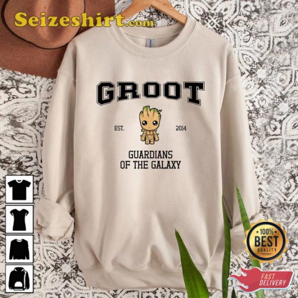 Guardians Of The Galaxy Groot Sweatshirt Marvel Fans Gift