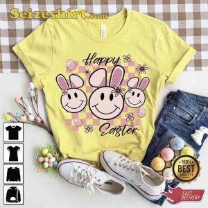 Happy Easter Women Shirt Gift For Mom Mothers Day