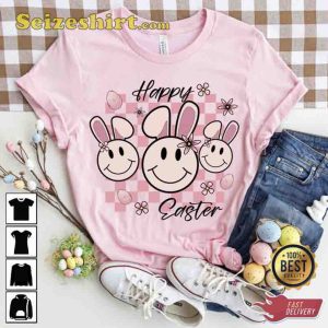 Happy Easter Women Shirt Gift For Mom Mothers Day