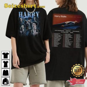 Harry Styles Love On Tour 2023 2 Sides Unisex Tshirt Gift For Fans