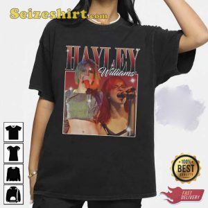 Hayley Williams Paramore Rock Band 2023 Vintage Shirt