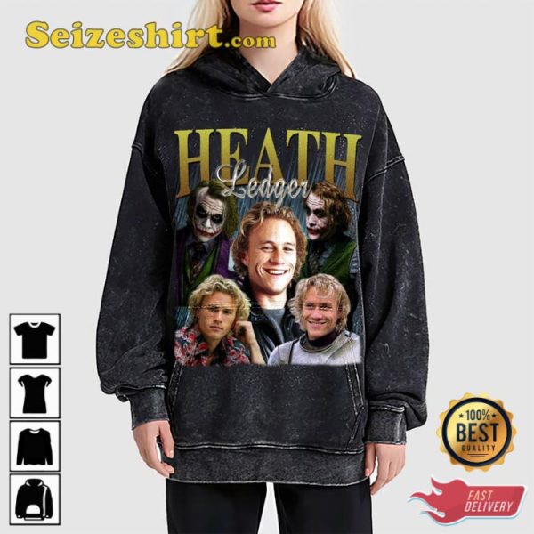 Heath Ledger Actor Brokeback Mountain The Dark Knight Lover Movie Shirt
