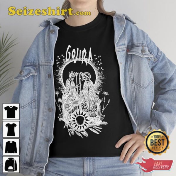 Heavy Metal Gojira Rock Band Music Lover T-Shirt Gift For Fan