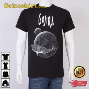 Heavy Metal Gojira From Mars To Sirius 10th Anniversary T-Shirt