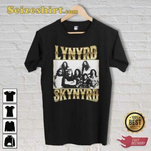 Heavy Metal Rock Band Concert Classic Lynyrd Skynyrd T-shirt