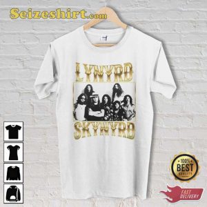 Heavy Metal Rock Band Concert Classic Lynyrd Skynyrd T-shirt