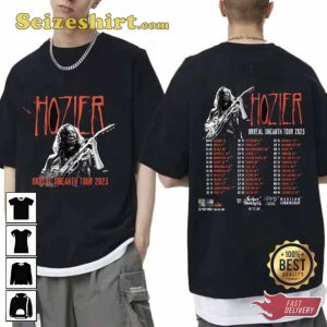 Hozier Unreal Unearth Tour 2023 Unisex T Shirt1