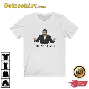 I Dont Care Ricky Gervais Golden Globes Roast 2020 T-Shirt
