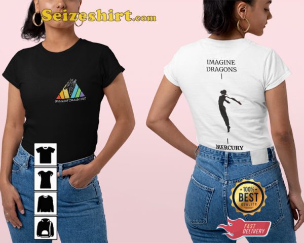 Imagine Dragons Mercury Tour 2023 Fire Breathers 2 Sides Unisex Shirt