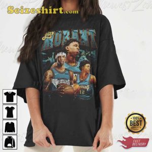 Ja Morant Basketball Player Slam Dunk Merchandise T-Shirt