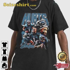 Jalen Hurts Eagle 90s Football Players Sports Lovers Gift Unisex Shirt