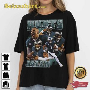 Jalen Hurts Vintage 90s Quarterback Shirt (2)