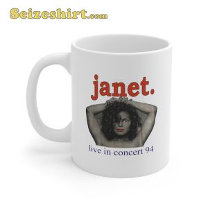 Janet Jackson Live In Concert 94 Coffee Mug