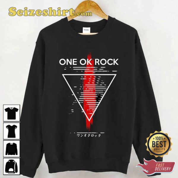 Japanese Rock Band Jrock One Ok Rock Design Unisex T-shirt