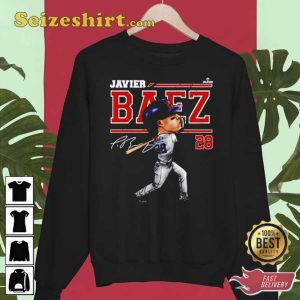 Javier Baez Detroit Baseball signature shirt2