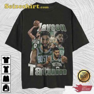 Jayson Tatum Bootleg Boston Celtics Tshirt Gift For Basketball Players