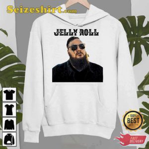 Jelly Roll And Sunglasses Unisex Sweatshirt Gift For Fan