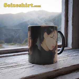 Jeon Jungkook JK Abs Heat-Activated Mug Gift for Army and K-Pop Fan3
