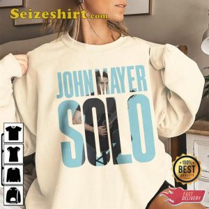 John Mayer Solo Tour 2023 Music Concert Fan Gift T-Shirt Design