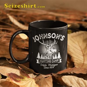 Johnson Hunting Camp Gift For Camping Lovers Coffee Mug