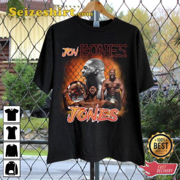 Jon Bones Jones Ultimate Fighting Championship Champion Sport Fan Gift T-shirt