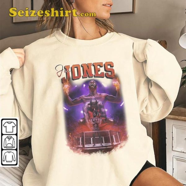 Jon Jones Mixed Martial MMA UFC Boxing Sport Fan Gift T-shirt