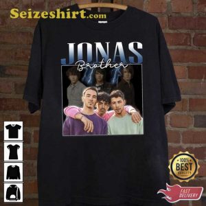 Jonas Brothers Pop Rock Nick Joel Kevin Gift For Fan T-Shirt