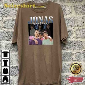 Jonas Brothers Pop Rock Nick Joel Kevin Gift For Fan T-Shirt