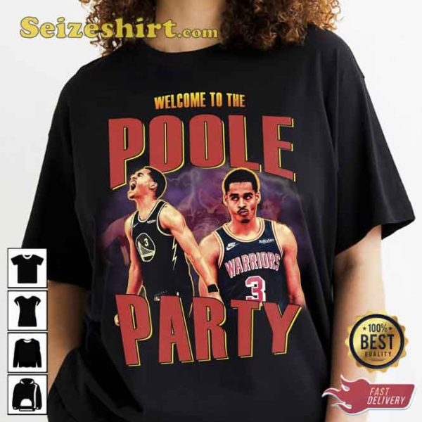 Jordan Poole Poole Party 90s Bootleg Retro Unisex T-Shirt