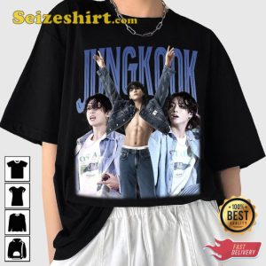 Jungkook Kookie Bad Boy BTS Lead Singer Kpop T-Shirt Design