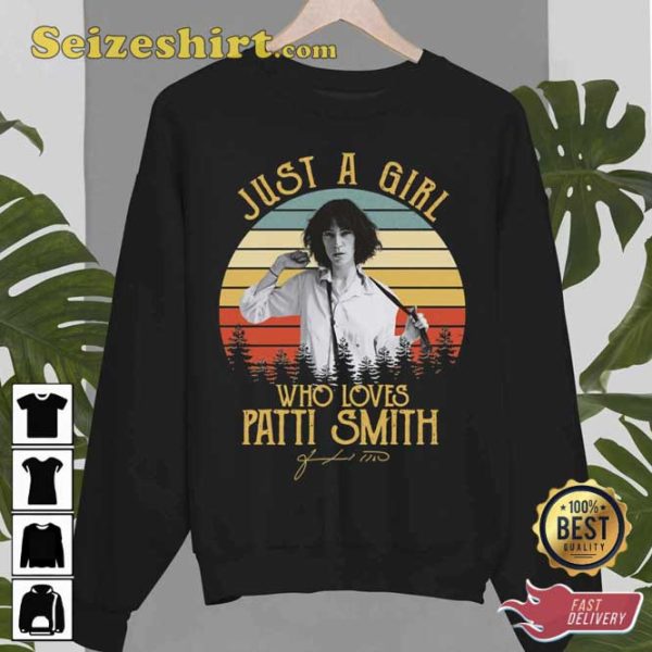 Just A Girl Who Loves Patti Smith Unisex T-Shirt