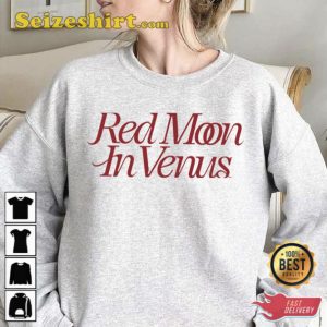 Kali Uchis Red Moon In Venus Black Unisex Sweatshirt Gift For Fan