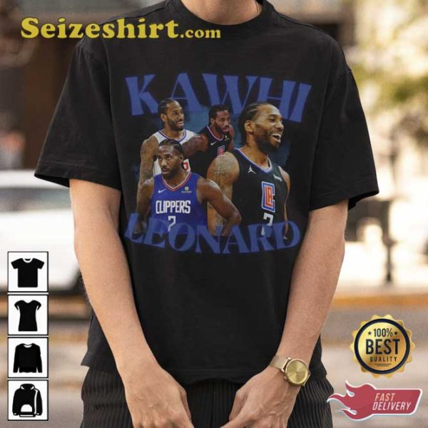 Kawhi Leonard Basketball The Claw Bootleg Shirt Gift For Fans