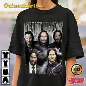 Keanu Reeves John Wick Action Movie Keanu Lovers Fan Gift Unisex T-Shirt3