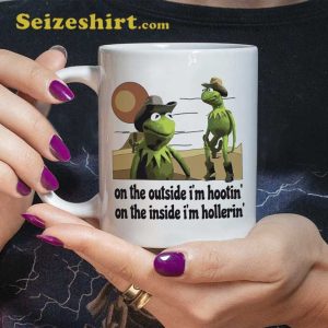 Kermit Cowboy The Frog Trendy Mug Coffee