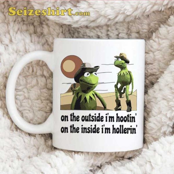 Kermit Cowboy The Frog Trendy Mug Coffee