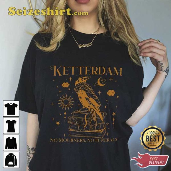 Ketterdam Crow Club Unisex Graphic T Shirt