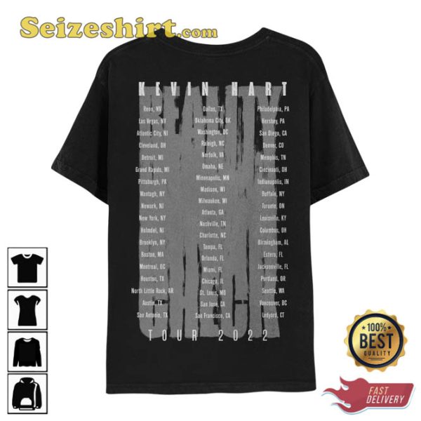Kevin Hart Columbus Reality Check Tour T-Shirt