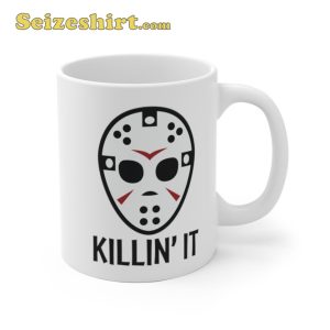 Mask Killin It Horror Ceramic Coffee Mug